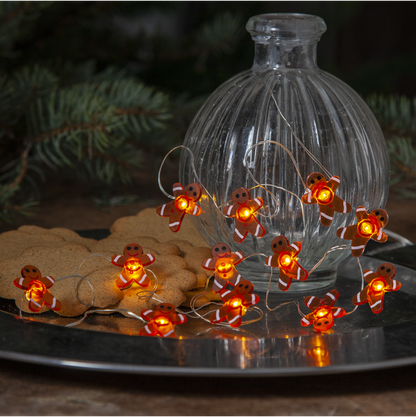 Ljusslinga pepparkaksgubbar