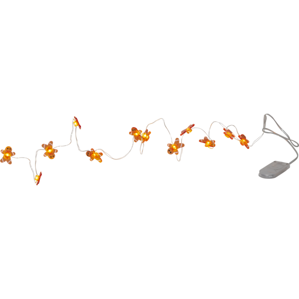 Ljusslinga pepparkaksgubbar