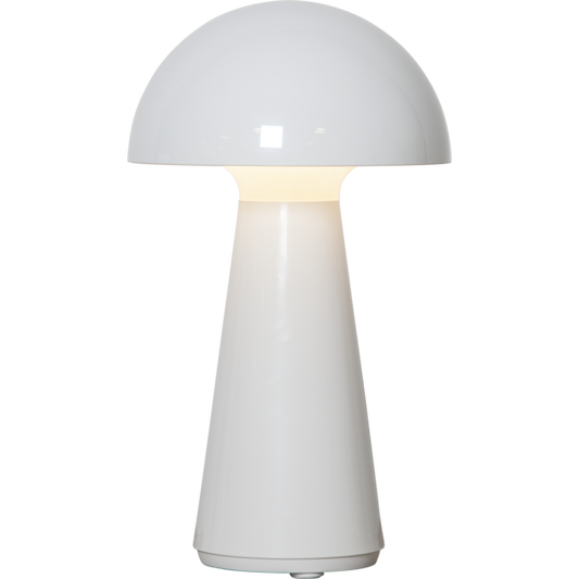 Bordslampa Mushroom Vit/Svart