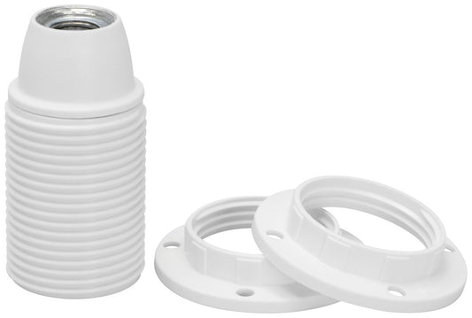 Lamphållare ojordad, gängad