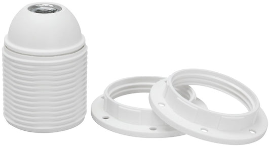 Lamphållare ojordad, gängad