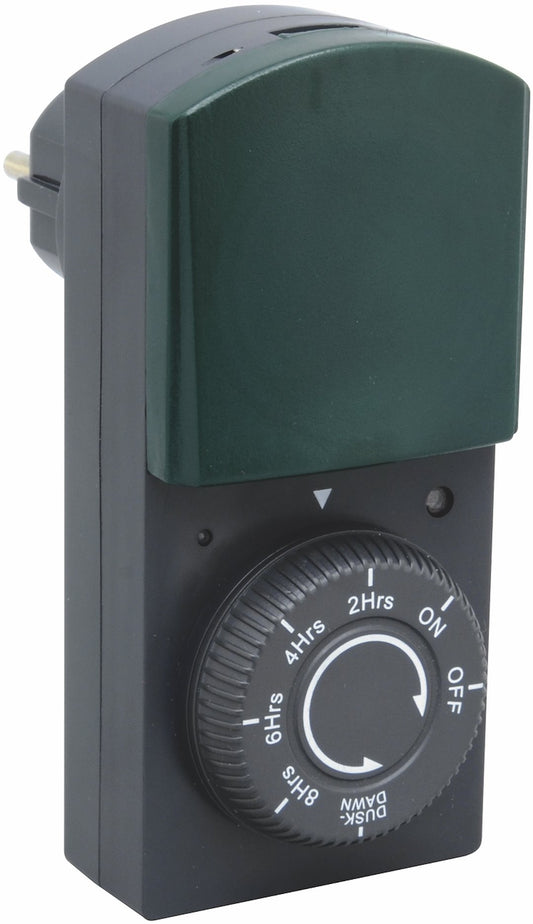 Säkerhetstimer med ljussensor, IP44