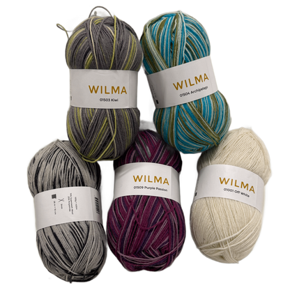 Wilma garn 100g Superwash