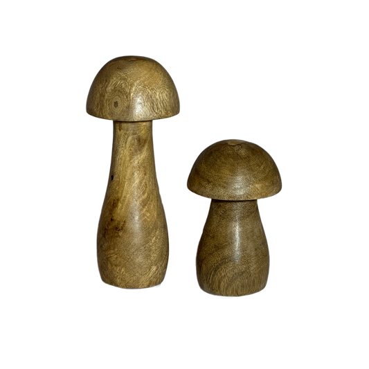 Svamp Malvina trä 12x6cm