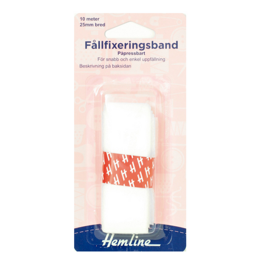 Fållfixeringsband 25 mm x 10 meter