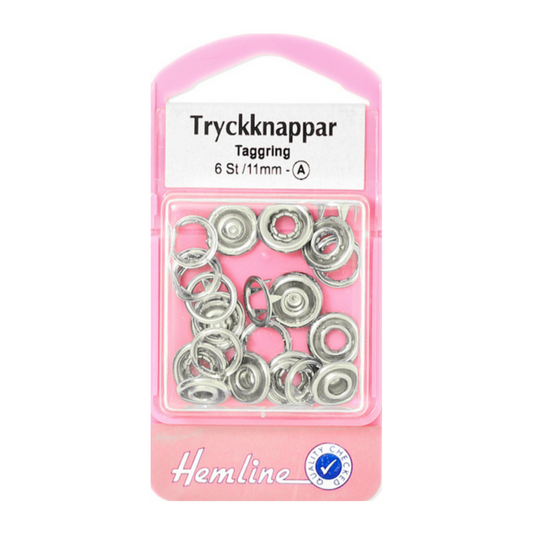 Nittryckknappar "Ring" 11 MM H445