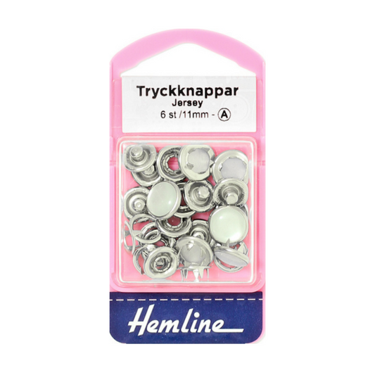 Nittryckknappar 11 MM pärlemo H440