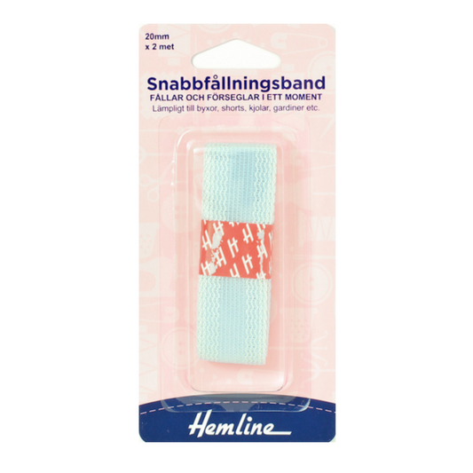 Snabbfållningsband 20 mm x 2 meter